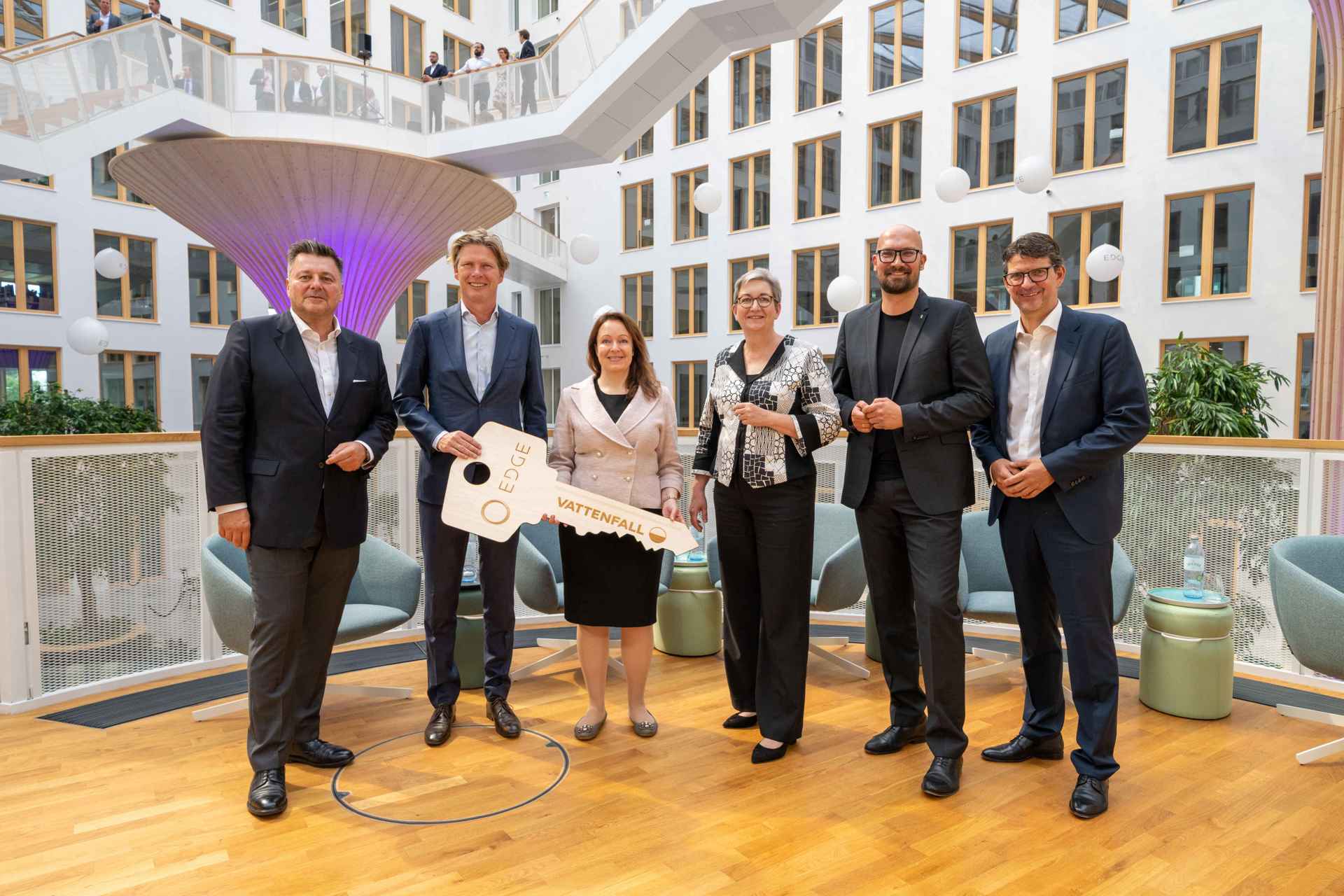 Vattenfall Einweihung Berlin