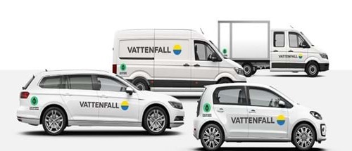 Wie Vattenfall seine Fahrzeugflotte elektrifiziert