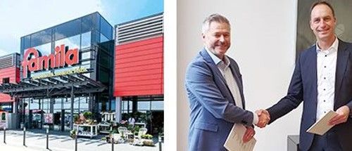 laden an Supermärkten Location Partnerschaft