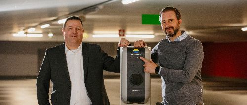 Q-Park Laden im Parkhaus
